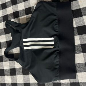 Adidas Black and White Performance Bottoms